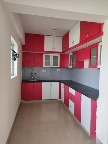 Kitchen in 3 BHK Apartment at Prabhavathi Elegant, Hoodi – for Rent