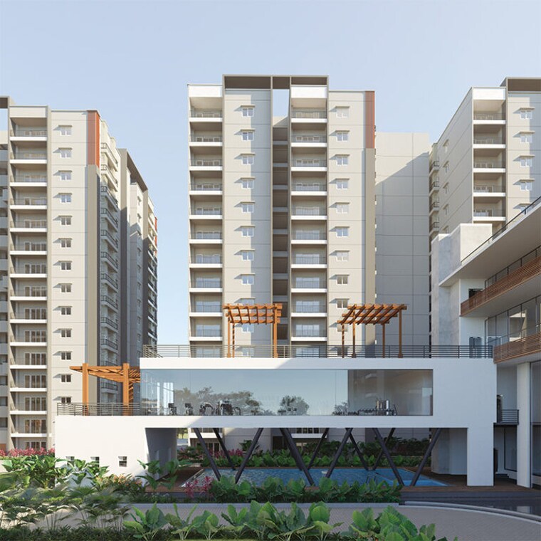 Exterior View, eipl-corner-stone 3 Bedroom 1950 Sq.Ft. Apartment In Gandipet Hyderabad 8701564