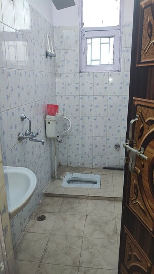 Bathroom in 2 BHK Builder Floor at Pratap Vihar GDA Flats, Pratap Vihar – for Sale