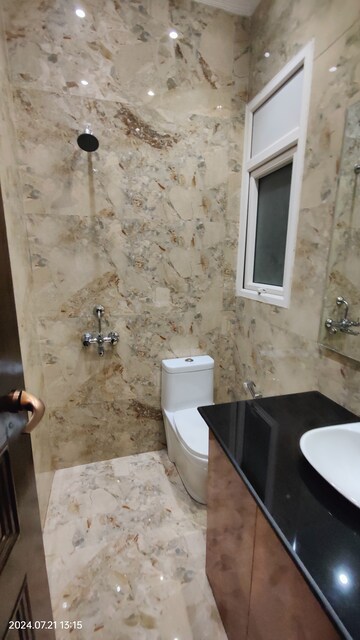 Bathroom in 4 BHK Apartment at T And T Eutopia Phase 1, Siddharth Vihar – for Sale