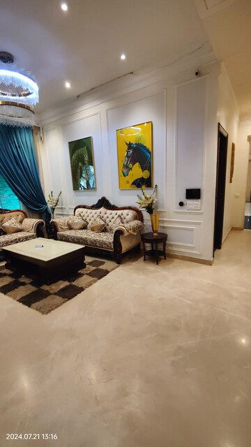 Living Room in 4 BHK Apartment at T And T Eutopia Phase 1, Siddharth Vihar – for Sale