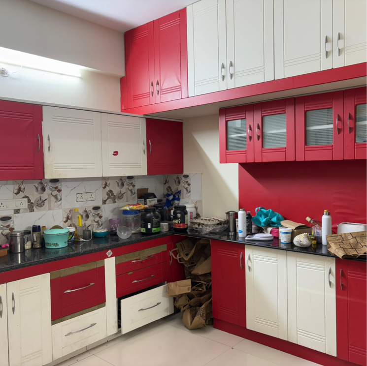 Kitchen, madhapur 3 Bedroom 1755 Sq.Ft. Builder Floor In Madhapur Hyderabad 8701607