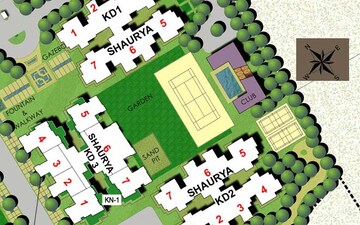 3 BHK Apartment For Sale in Jaypee Klassic Shaurya, Sector 134
