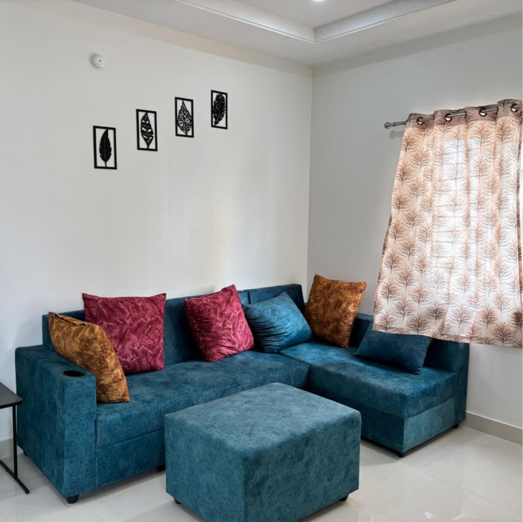 Living Room, gachibowli 3 Bedroom 1800 Sq.Ft. Builder Floor In Gachibowli Hyderabad 8701624