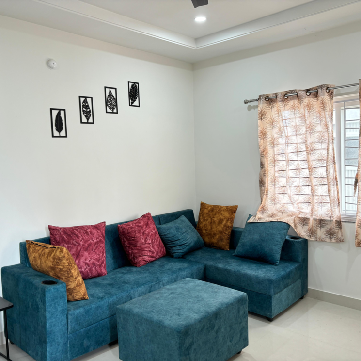Living Room, gachibowli 3 Bedroom 1800 Sq.Ft. Builder Floor In Gachibowli Hyderabad 8701624
