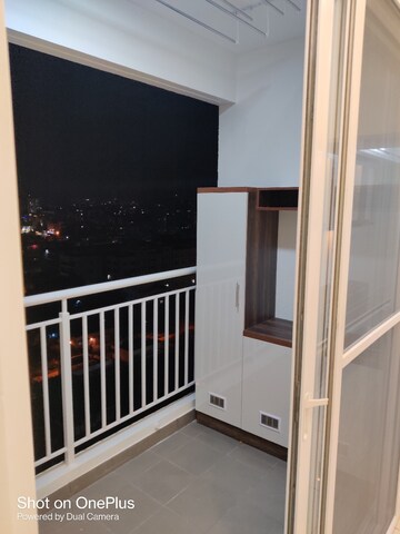 Balcony in 2 BHK Apartment at Sai Kalyan Ultima, Thanisandra – for Rent