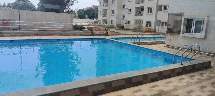 Swimming Pool, sai-kalyan-ultima 2 Bedroom 1100 Sq.Ft. Apartment In Thanisandra Bangalore 8701666