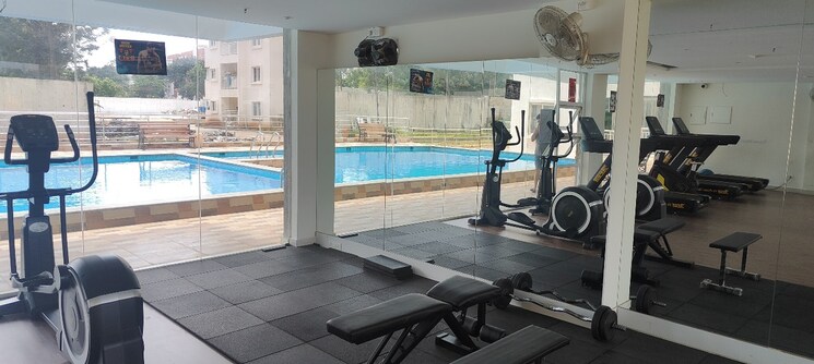 Gym, sai-kalyan-ultima 2 Bedroom 1100 Sq.Ft. Apartment In Thanisandra Bangalore 8701666