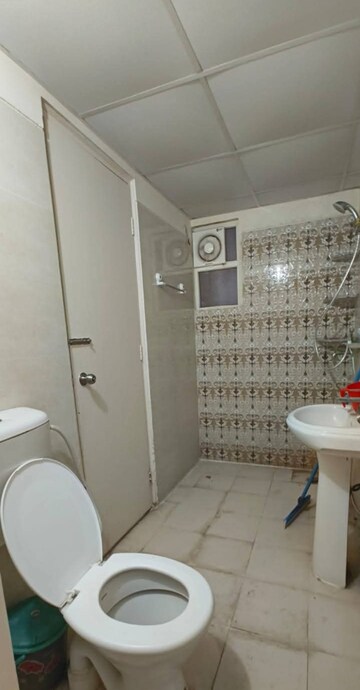 Bathroom in 3 BHK Apartment at Gaur City 2 - 14th Avenue, Sector 16c Greater Noida – for Rent