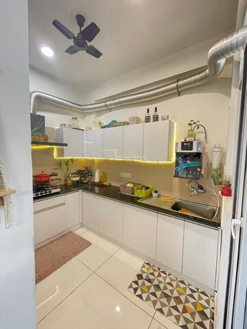 Kitchen in 3 BHK Apartment at Sushma Joynest ZRK, Ghazipur – for Rent