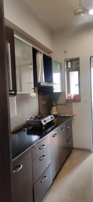 Kitchen in 3 BHK Apartment at Lodha Grandeur, Prabhadevi – for Rent