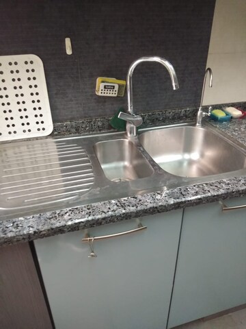 Kitchen in 3 BHK Builder Floor at Ansal Sushant Lok I, Sector 43 – for Rent