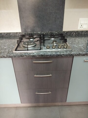 Kitchen in 3 BHK Builder Floor at Ansal Sushant Lok I, Sector 43 – for Rent