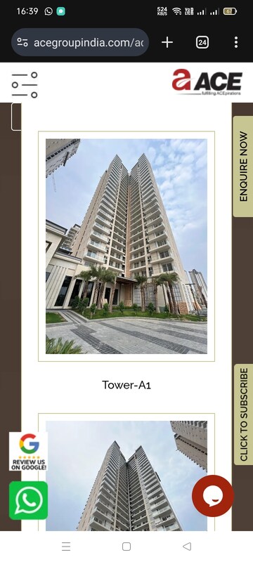 2 BHK Apartment For Sale in Ace Starlit, Sector 152