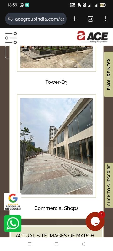 2 BHK Apartment – Exterior View View at Ace Starlit, Sector 152 - for Sale