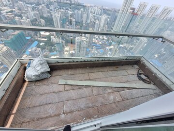 Balcony in 3 BHK Apartment at Omkar Veda Exclusive, Parel – for Rent