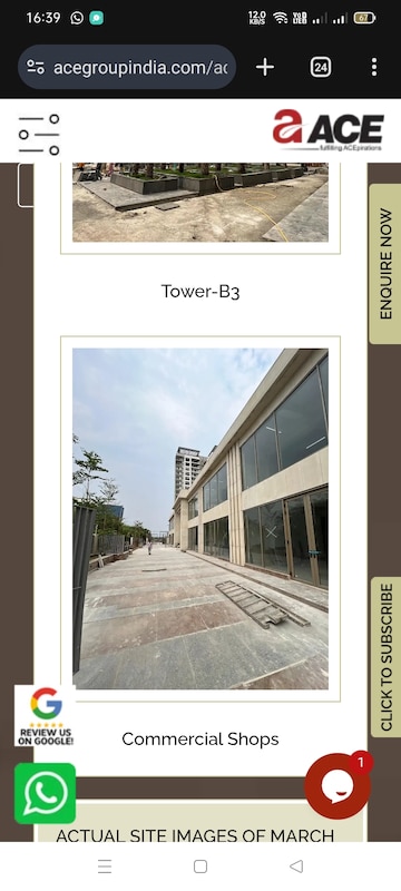 3 BHK Apartment – Exterior View View at Ace Starlit, Sector 152 - for Sale