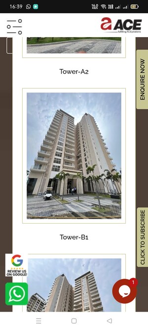 3 BHK Apartment – Exterior View View at Ace Starlit, Sector 152 - for Sale