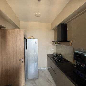 Kitchen in 2 BHK Apartment at M3M Skywalk, Southern Peripheral Road – for Rent