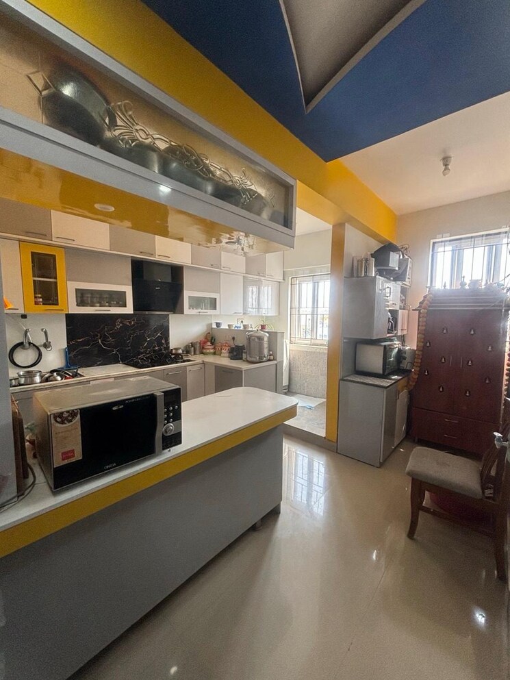 Kitchen, kacharakanahalli 3 Bedroom 1240 Sq.Ft. Builder Floor In Kacharakanahalli Bangalore 8702054