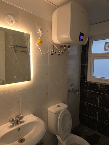 Bathroom in 3 BHK Apartment at BPTP Park Elite Floors, Sector 85 – for Rent