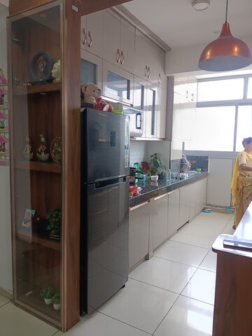 Kitchen in 2 BHK Apartment at Gulshan Bellina, Sector 16 Greater Noida – for Rent