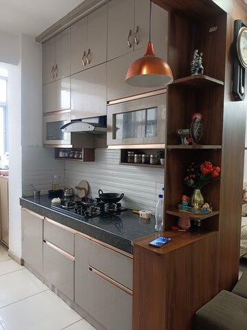 Kitchen in 2 BHK Apartment at Gulshan Bellina, Sector 16 Greater Noida – for Rent
