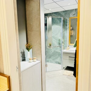 Attached Bathroom in 4 BHK Apartment at New Chandigarh – for Sale