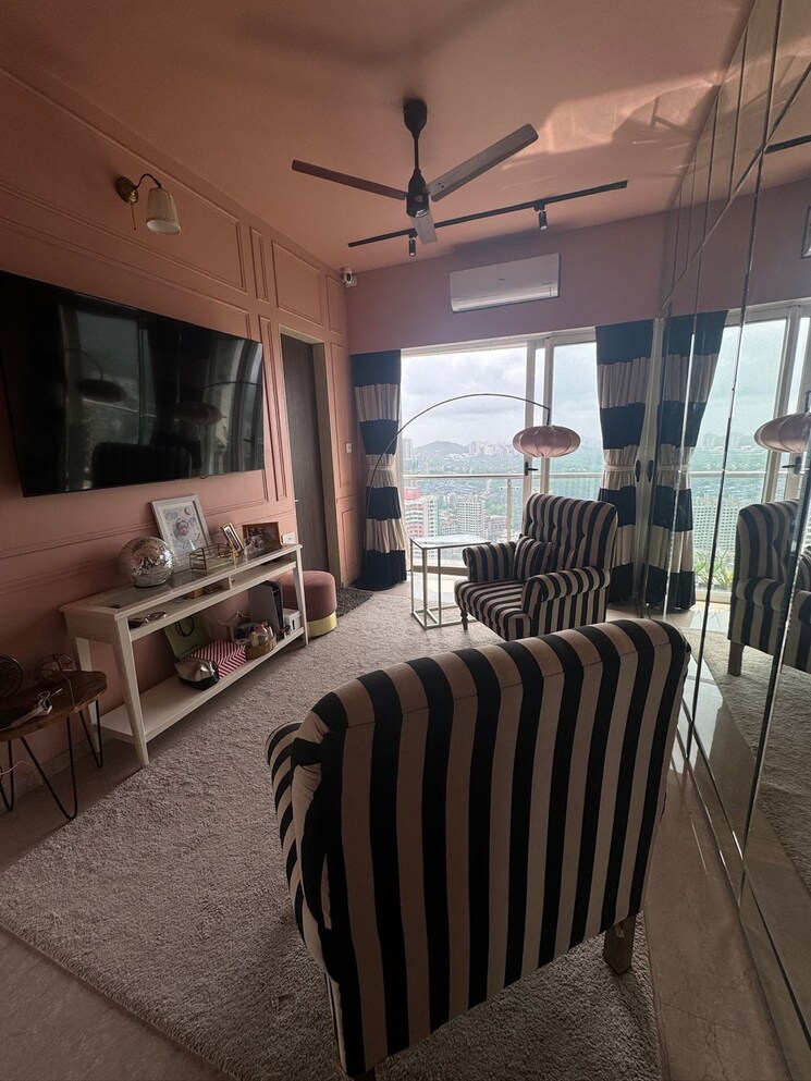 Living Room, jp-decks 3 Bedroom 1367 Sq.Ft. Apartment In Goregaon East Mumbai 8702198