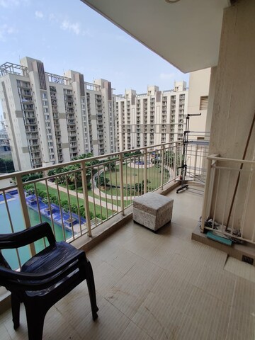 Balcony in 3 BHK Apartment at Emaar Gurgaon Greens, Sector 102 – for Rent