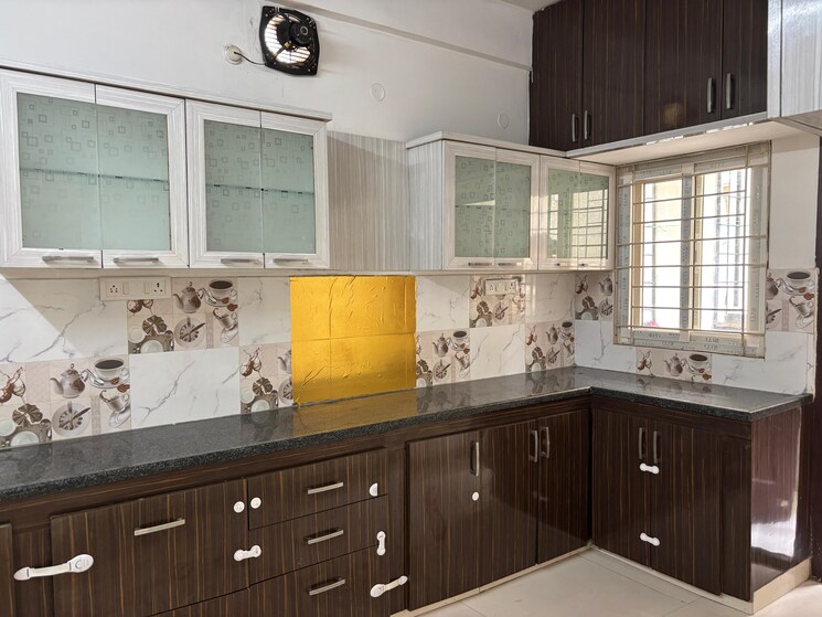 Kitchen, madhapur 3 Bedroom 1800 Sq.Ft. Builder Floor In Madhapur Hyderabad 8702310