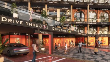  Co-working Space – Exterior View View at Dera Bassi - for Sale