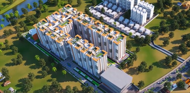 Master Plan, hallmark-skyrena 3 Bedroom 1935 Sq.Ft. Apartment In Narsingi Hyderabad 8702334