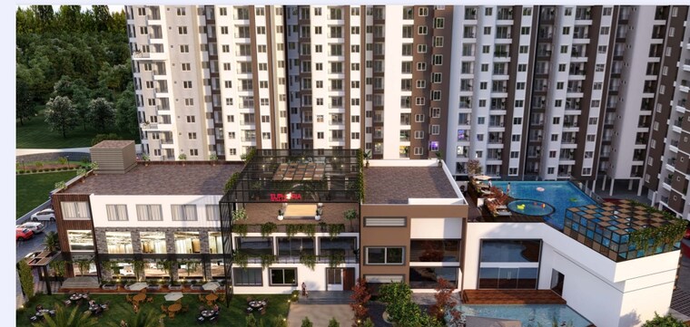 Exterior View, sowparnika-euphoria 2 Bedroom 1092 Sq.Ft. Apartment In Whitefield Bangalore 8702372
