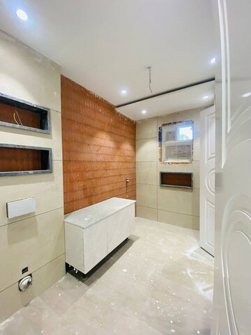Bathroom in 4 BHK Builder Floor at Srishti Greenfield Homes, Green Fields Colony – for Sale
