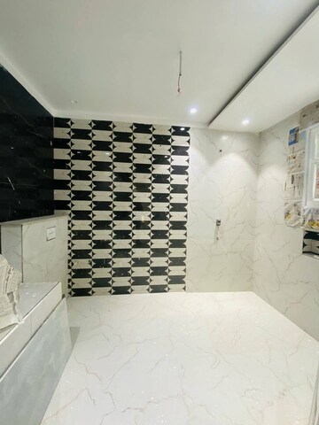 Bathroom in 4 BHK Builder Floor at Srishti Greenfield Homes, Green Fields Colony – for Sale
