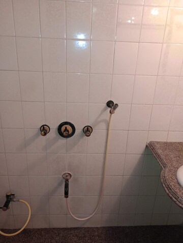 Bathroom in 2 BHK Apartment at Prabhadevi CHS, Prabhadevi – for Rent