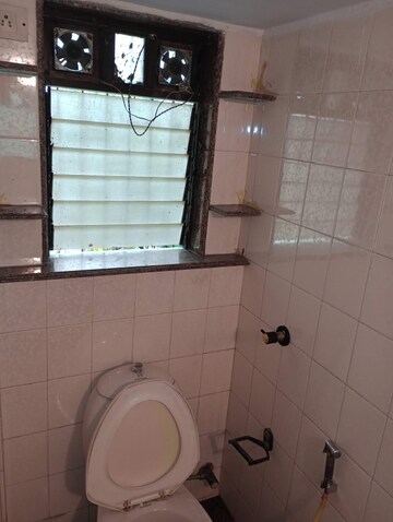 Bathroom in 2 BHK Apartment at Prabhadevi CHS, Prabhadevi – for Rent