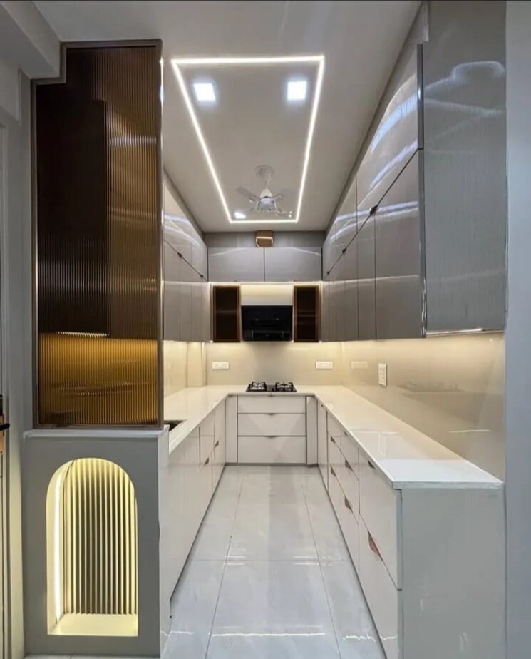 Kitchen, sector 30 3 Bedroom 4050 Sq.Ft. Builder Floor In Sector 30 Faridabad 8702428