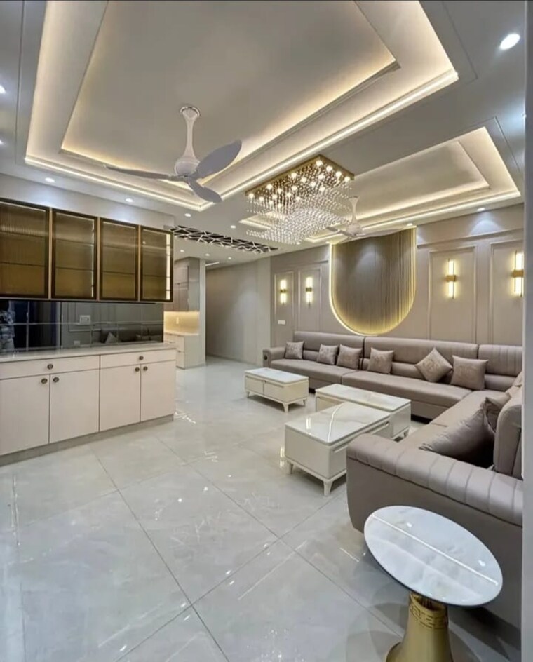 Living Room, sector 30 3 Bedroom 4050 Sq.Ft. Builder Floor In Sector 30 Faridabad 8702428