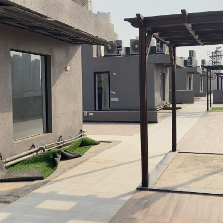 Terrace, smart-world-orchard 3 Bedroom 1680 Sq.Ft. Apartment In Sector 61 Gurgaon 8702444