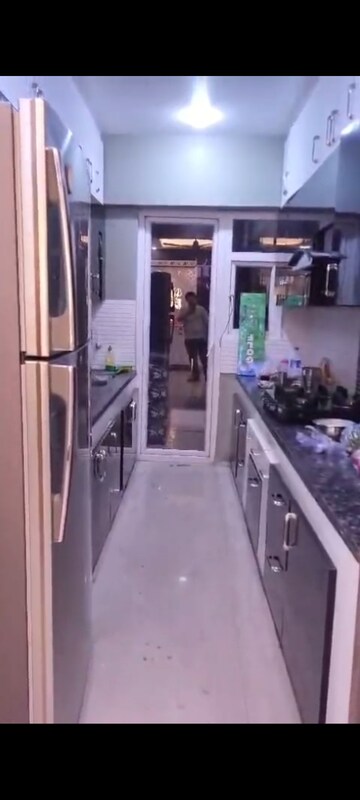 Kitchen in 3 BHK Apartment at Nirala Estate, Tech Zone 4 Greater Noida – for Rent