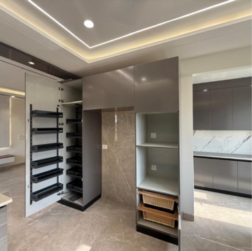 Staircase in 4 BHK Builder Floor at Ansal API Esencia, Sector 67 – for Sale
