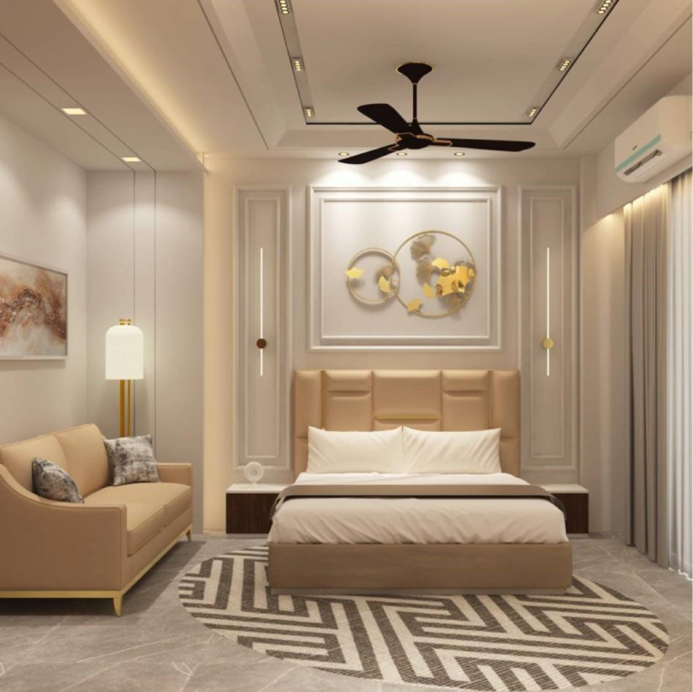 Living Room, ansal-api-esencia 4 Bedroom 300 Sq.Ft. Builder Floor In Sector 67 Gurgaon 8702562