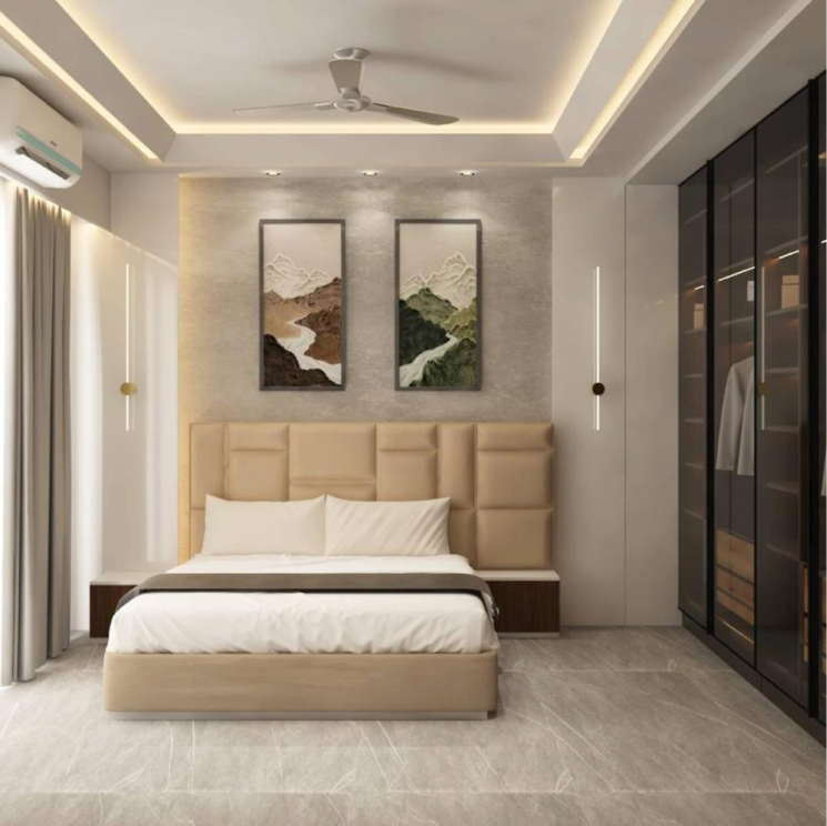 Bedroom, ansal-api-esencia 4 Bedroom 300 Sq.Ft. Builder Floor In Sector 67 Gurgaon 8702562