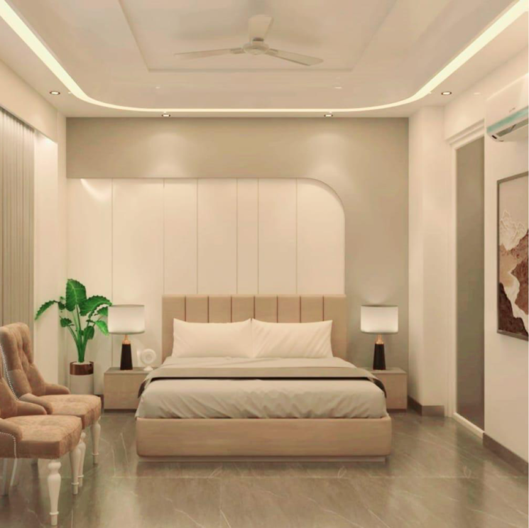 Bedroom, ansal-api-esencia 4 Bedroom 300 Sq.Ft. Builder Floor In Sector 67 Gurgaon 8702562