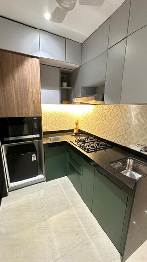 Kitchen in 1 BHK Apartment at Conceptual Suraksha Smart City Phase I, Vasai East – for Sale