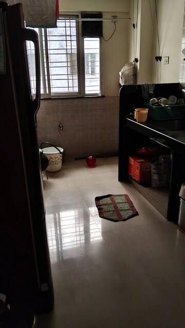 Living Room in 1 BHK Apartment at Sancheti Eves Garden, Mundhwa – for Rent