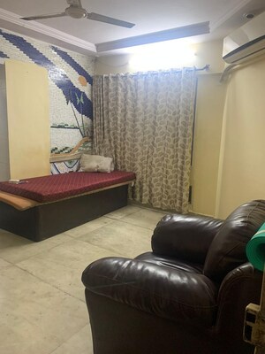Living Room in 3 BHK Apartment at CCI Rivali Park, Borivali East – for Sale