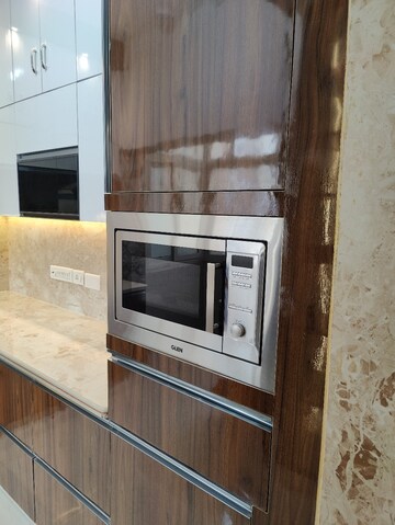 Kitchen in 3 BHK Apartment at Nimbus Express Park View - II, Chi V Greater Noida – for Rent